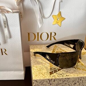 Dior Black Vintage Sunglasses